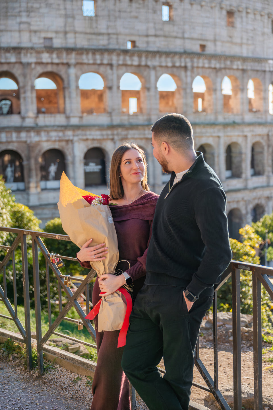 Surprise Proposal in Rome - Engagement Photography Experience