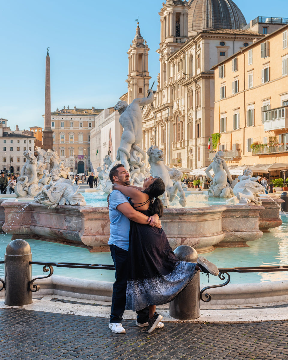 Surprise Proposal in Rome - Engagement Photography Experience