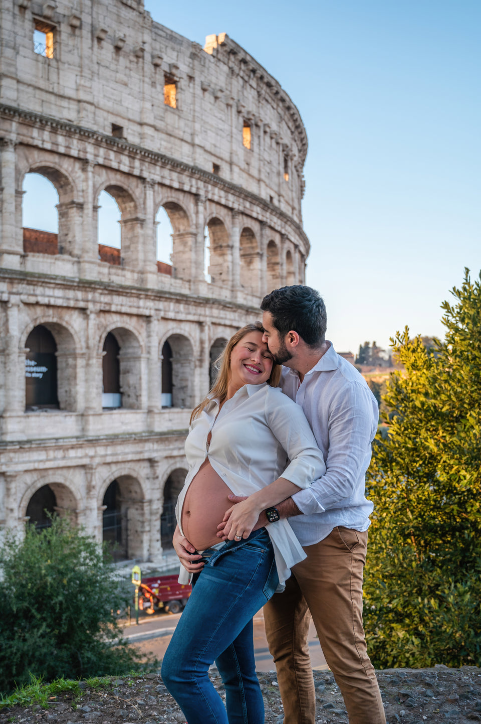 Maternity Photoshoot in Rome