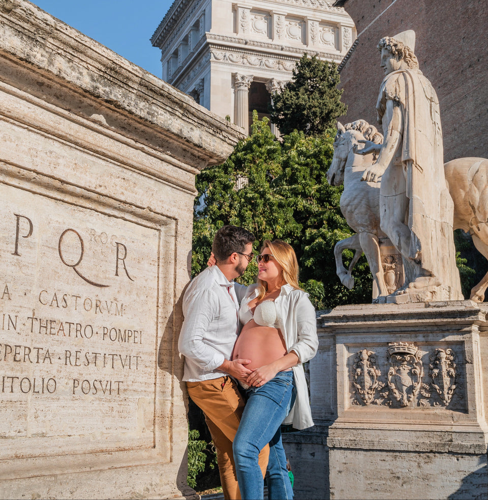 Maternity Photoshoot in Rome