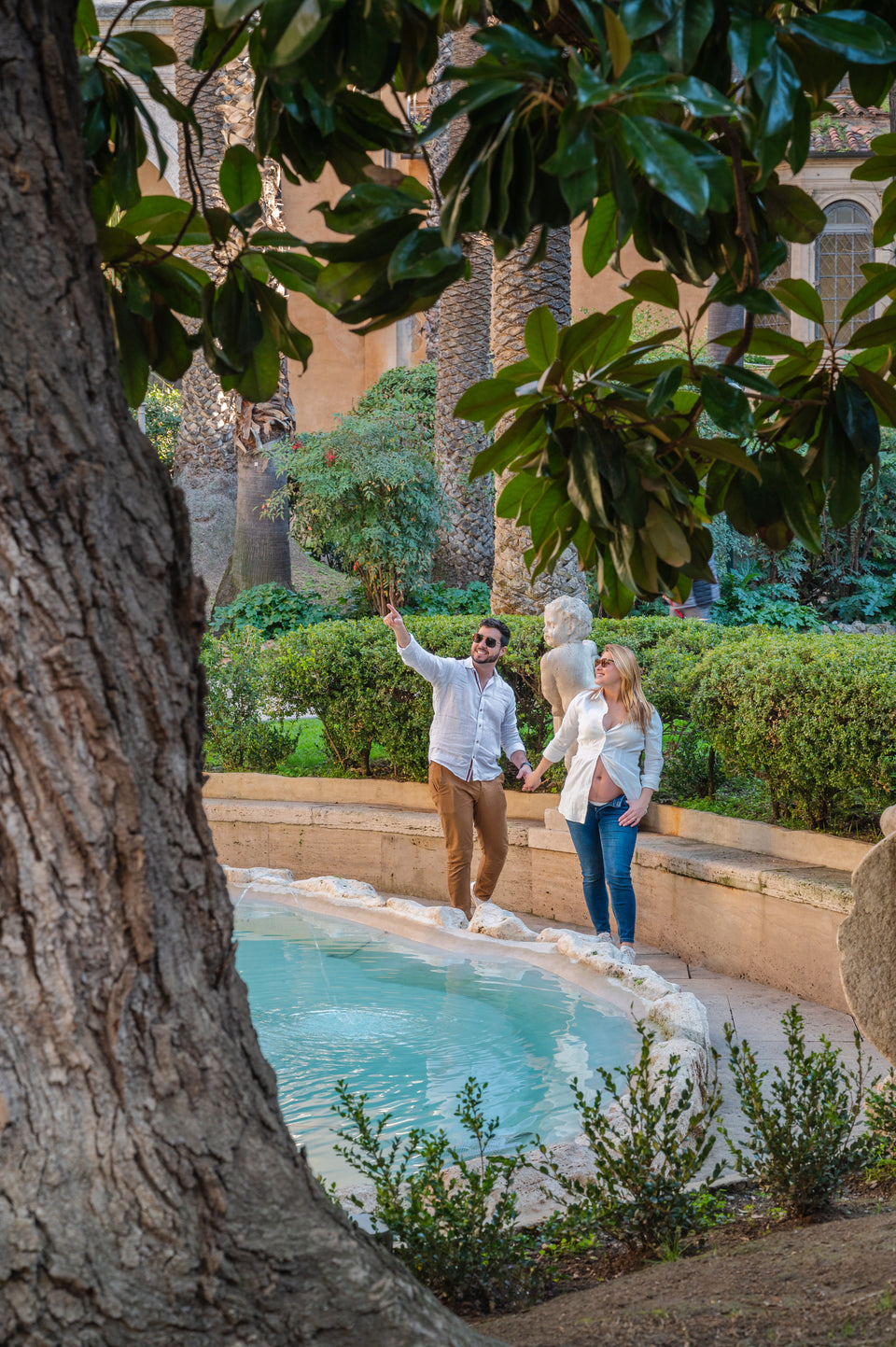 Maternity Photoshoot in Rome