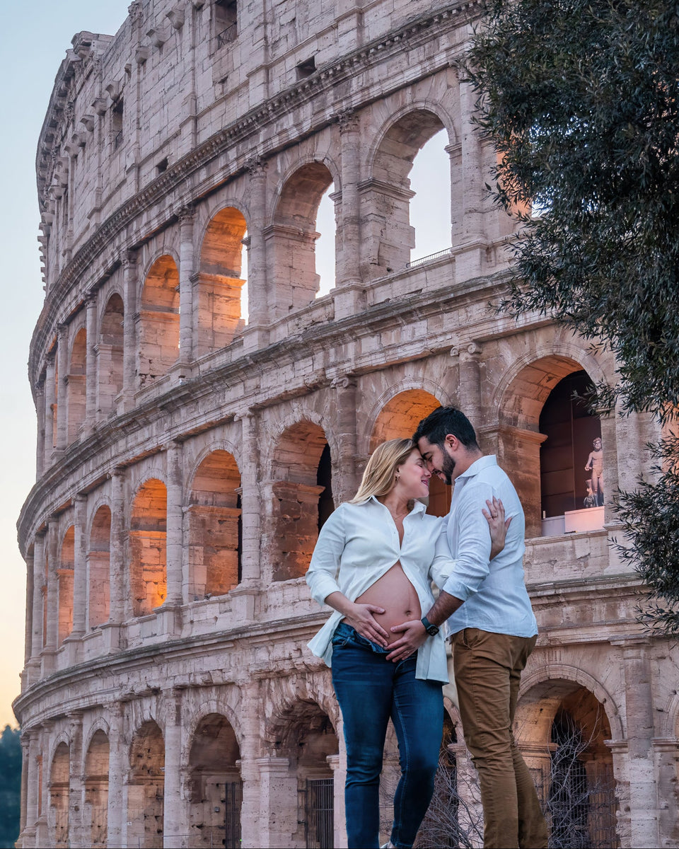 Maternity Photoshoot in Rome