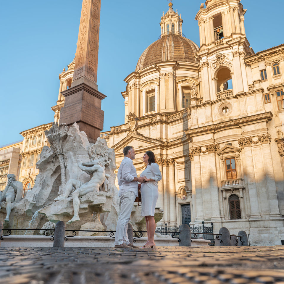 Surprise Proposal in Rome - Engagement Photography Experience
