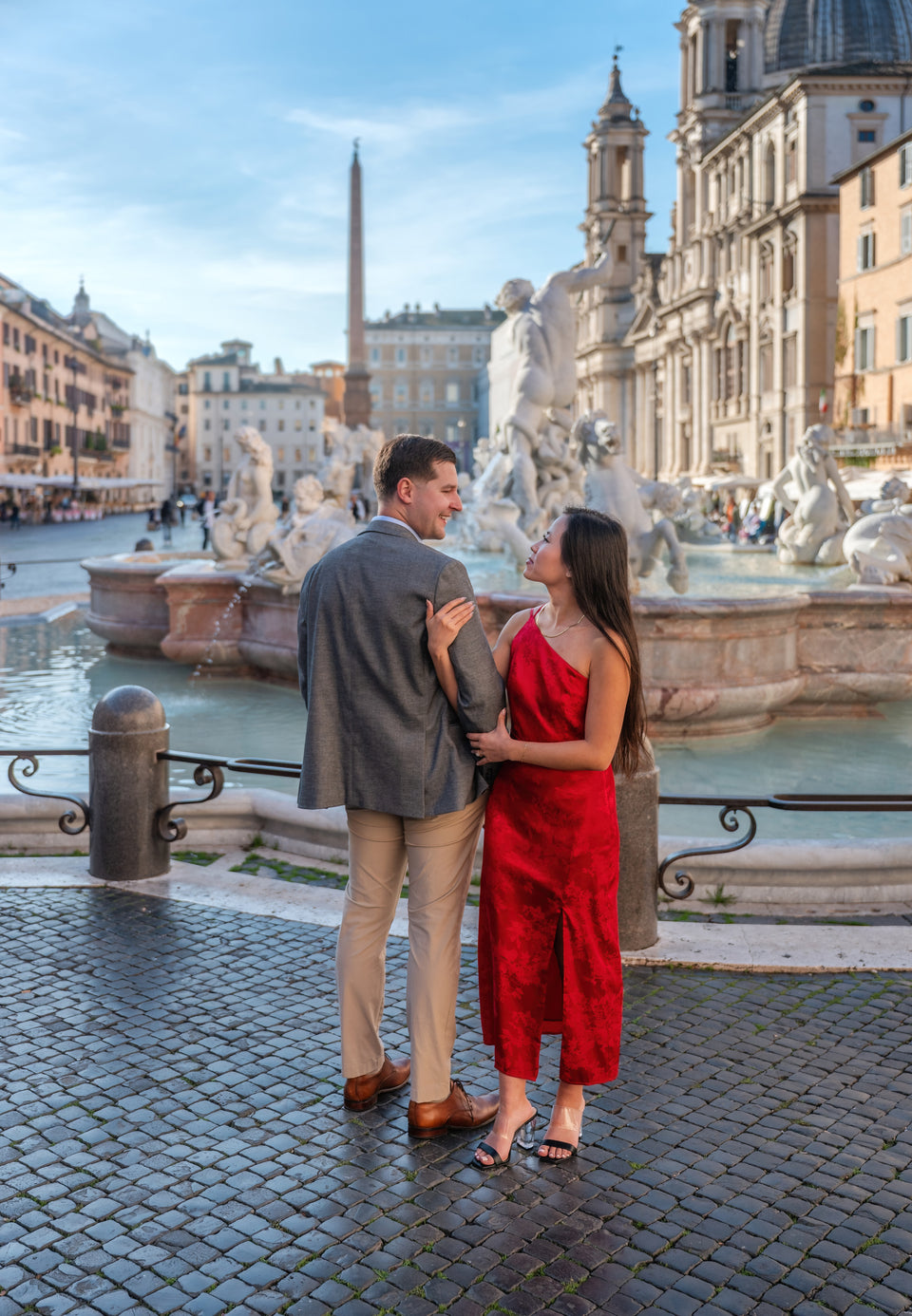 Surprise Proposal in Rome - Engagement Photography Experience