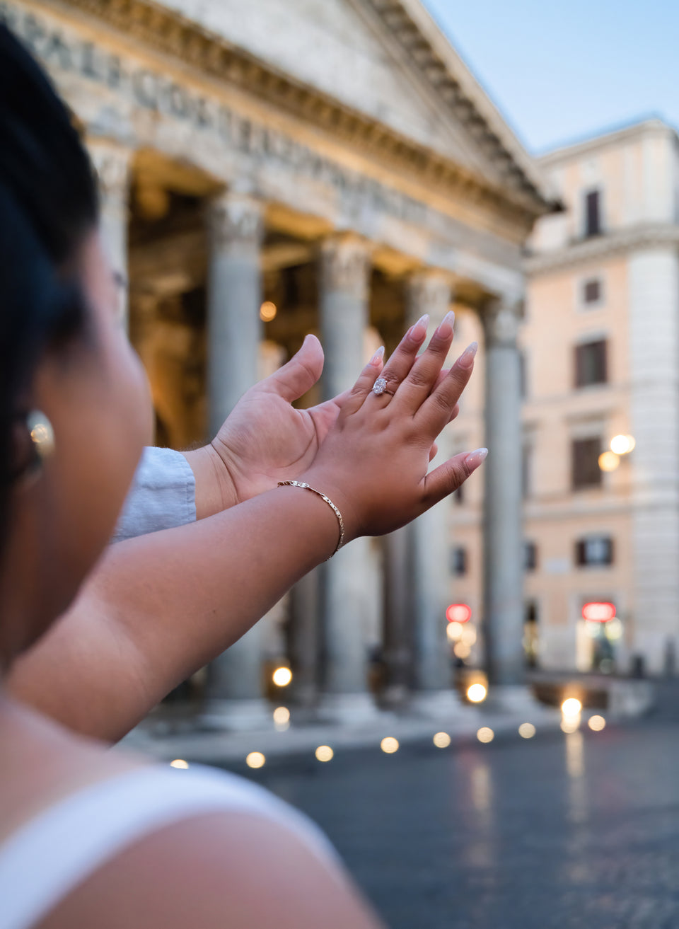 Surprise Proposal in Rome - Engagement Photography Experience